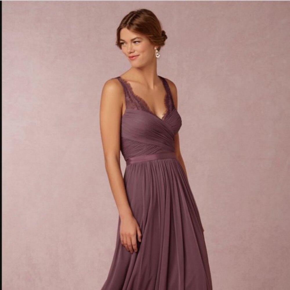 BHLDN Bridesmaid Fleur Dress Antique Orchid Size 2